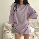 Trizchlor - Y2k Harajuku Cartoon Tshirt Women Oversized Vintage Short Sleeve Summer 2024 Korea Fashion Pullover Gothic Streetwear Korean
