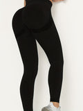Seamless Butt Lifting Workout Leggings For Women, High Waist Yoga Compression Tights Pants, Women's Activewear