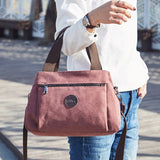 Trizchlor Women's Canvas Bag Handbags Shoulder Bags Messenger Bags Crossbody Bags Tote Large Capacity Multi-compartment For Women