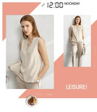 Trizchlor Minimalism Spring Suit Female Offical Lady Blazer Women,Lace Vneck Tanks,High Waist Women's pants Female Shorts 12060909