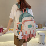Trizchlor Back To School 2022 New Cute Female Student Backpack Large Capacity Travel Bag Fashion Casual Girl Student Backpack