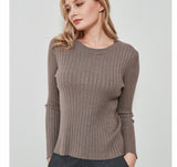 Trizchlor Basic O-neck Knitting Warm Sweaters 2023 Women Jumper Slim Pullovers Sweater Solid Long Sleeve Tops Autumn Winter