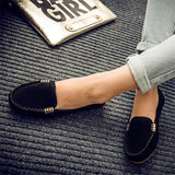 Women Casual Flat Shoes Spring Autumn Flat Loafer Women Shoes Slips Soft Round Toe Denim Flats Shoes Plus Size