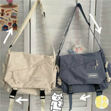 Trizchlor Women Large Capacity Single Shoulder Bag Messenger Bag Tooling Postman's Bag Girl Student's Bag Nylon Bag Female Bag