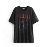 Trizchlor Spring summer girls loose cotton T-shirt cartoon letter printing casual O-neck simple tees tops new arrivals 2023