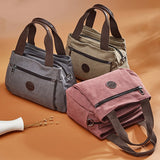 Trizchlor Women's Canvas Bag Handbags Shoulder Bags Messenger Bags Crossbody Bags Tote Large Capacity Multi-compartment For Women