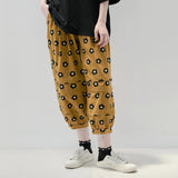 Trizchlor Parent-child imakokoni original suit polka dot short-sleeved T-shirt floral casual pants loose female summer 213388