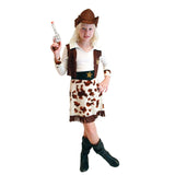 Trizchlor Halloween Cowboy Costume For Boys Men Cowgirl Costumes For Girls Women Purim Halloween Cosplay For Family