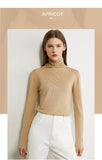 Trizchlor Minimalism Autumn Winter Women's Sweater Causal Solid Basic Turtleneck Sweaters For Women Women's Sweater Tops