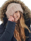 Women Winter Warm Knitted Hat Solid Color Classic Cuffed Beanie Fashion Loose Causal High Stretchy Soft Caps Hat
