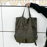 Back to school Large Capacity Unisex Backpack Nylon Waterproof Sports Bag Women And Men Casual Travel Back bag Trend School Bags Leisure Handbag