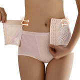 Trizchlor Women Body Shaper Panties Summer Mesh Breathable Shapers Easy Bathroom Tummy Control Shapewear Back Open Shaper Panty