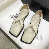 Trizchlor Shoes For Women Spring Autumn New Womens Round Toe Cute Shoes For Women Casual Mary Shoes Woman Flats Shoes Solid