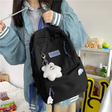 Back to school Women Backpack Teenage Girls Laptop Rucksack Student Shoulder School Bag Korean Style Schoolbag 2023 Boys Bagpack