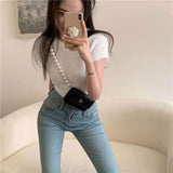 Thanksgiving Day Gift Trizchlor Fur Knitted Sweater Shirt Tops Women Summer Casual Chic Y2k Crop Tops Female Short Sleeve Korean Style Slim Pullover 2022 Korea