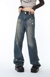 Trizchlor - Star Wide Faded Jeans